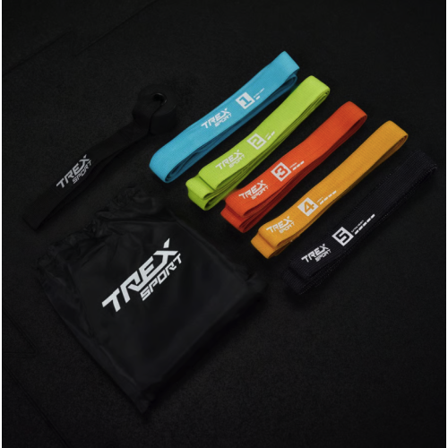 Резинка для фитнеса  Trex Sport TX-005PB 5в1 set B 2,5-25кг - фото №7